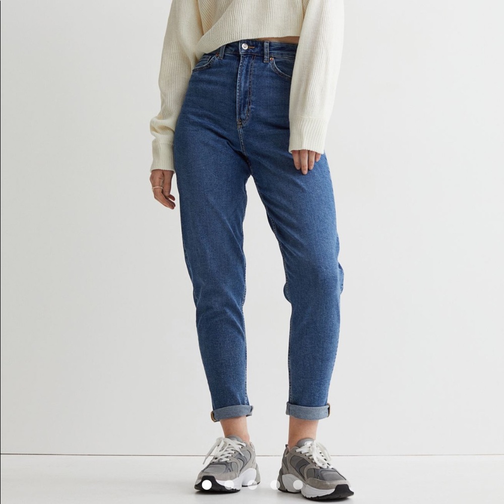 H&M High Rise Mom Jean